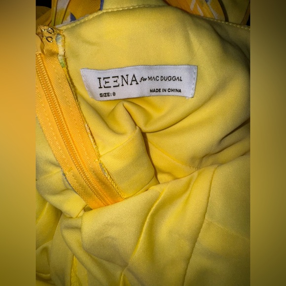 Ieena for Mac Duggal Wide-Leg Cross-Halter Jumpsuit - Picture 8 of 10